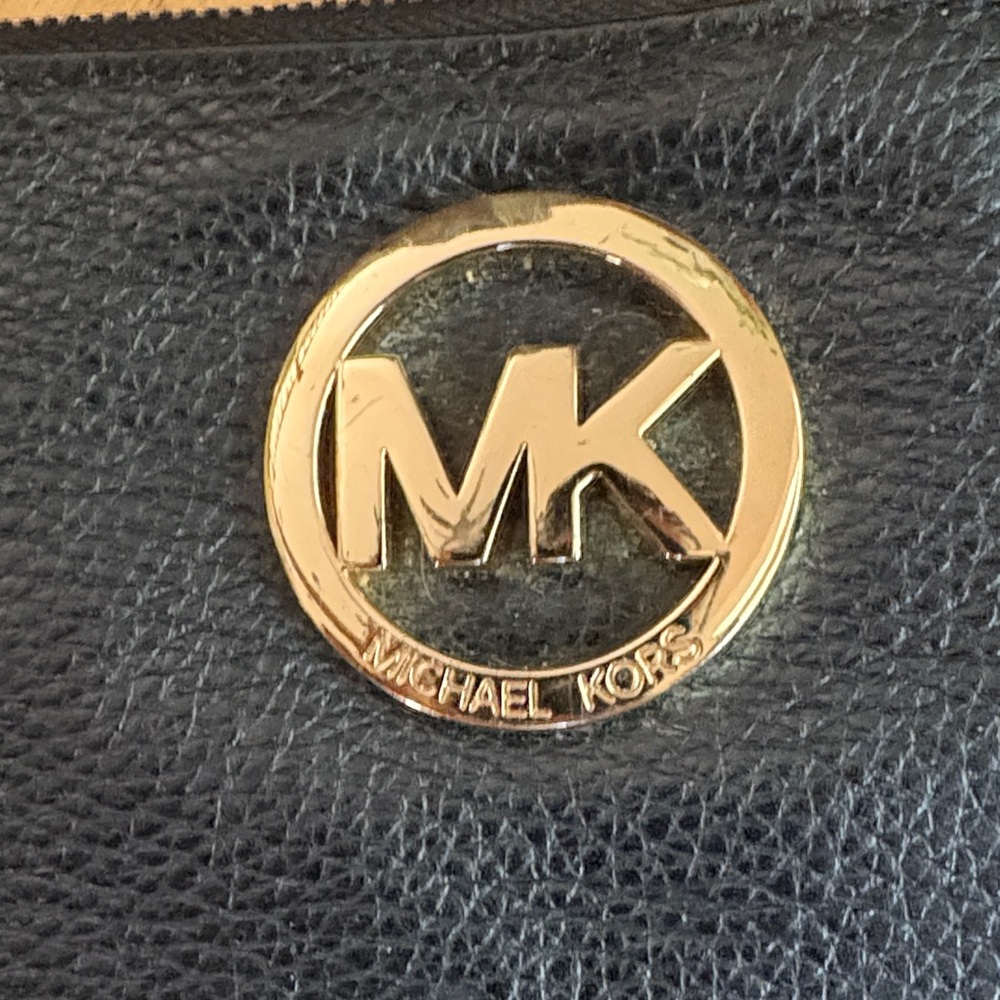 Michael Kors Black and Gold Wristlet Set - Picture 3 of 5